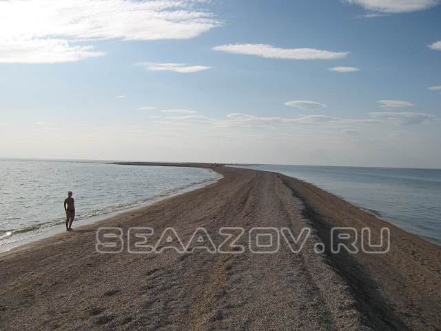 Коса Долгая, отдых в станице Должанской, Азовскоре море